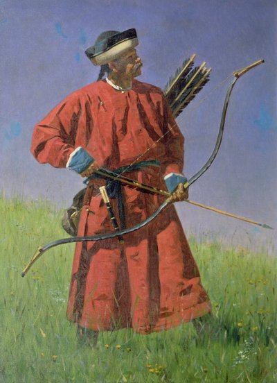 Bokharischer Soldat (Sarbaz), 1873 von Vasili Vasilievich Vereshchagin